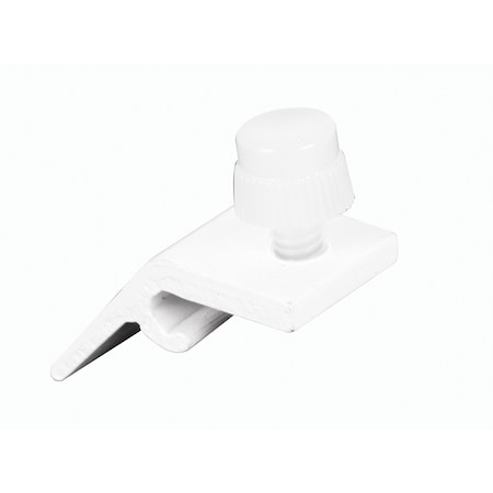 Prime-Line 7 in. White, Deep Reach Storm Door Panel Clip, PK8 T 8731